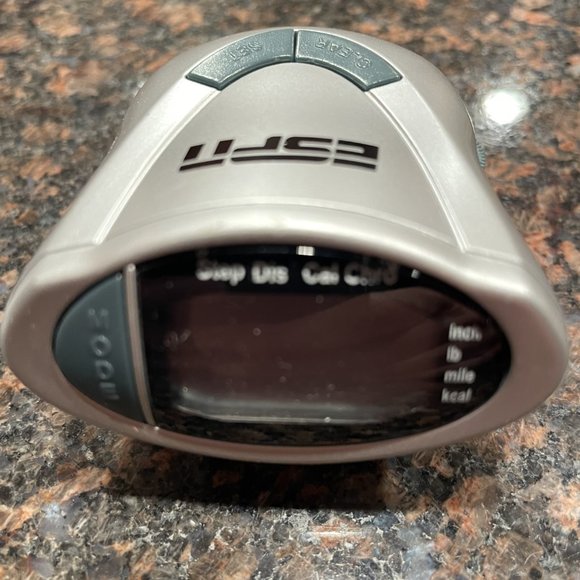 ESPN FM Radio Scanner Run Step Calorie Counter Walking Distance Pedometer - Picture 2 of 8